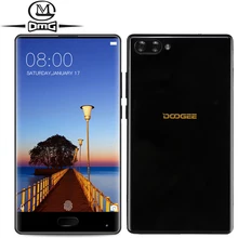 Оригинал DOOGEE смесь мобильного телефона 5.5 “IPS helio P25 Octa core 4 ГБ/6 ГБ ОЗУ 64 ГБ ROM 8MP 16MP двойной камеры отпечатков пальцев Смартфон