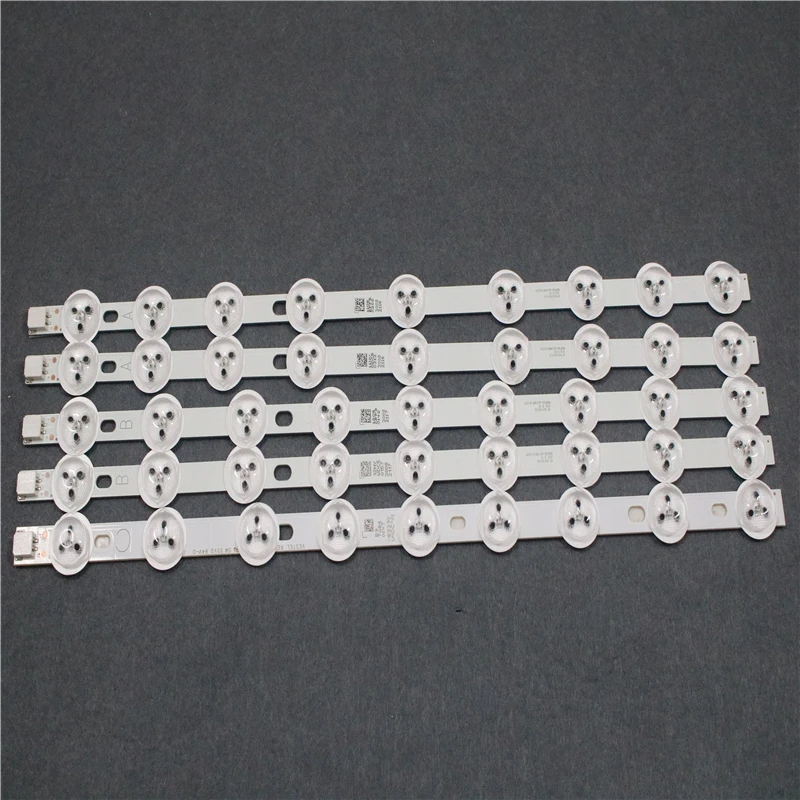 

New LED backlight strip 40" 39" NDV REV1.0 ABC For TOSHIBA 40L3433DG VESTEL VES390UNDC-01 VES400UNDS-01 VES400UNDS-02