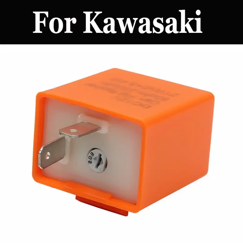 12В авто мотоцикл Регулируемая частота Led Flasher реле для Kawasaki Klx 250s 300r 650 250d 250r 250sf 400