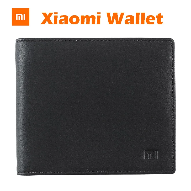 

Original XiaoMi Mi full Griand Leather Purse Man Woman Stylish Leather Card Clutch Cente Bifold Purse Pocket Money