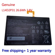 7 XINbox 26.6Wh 3.8 V Bateria Para Lenovo Tab 2 L14D2P31 A7600-F A10-70F A10-70 A10-70L 1ICP3/84/96 -2 Series 7000 mAh