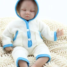 Силиконовые возрождается куклы младенца ручной работы lifelike reborn детские куклы модные Рождественский подарок brinquedos для детей детей