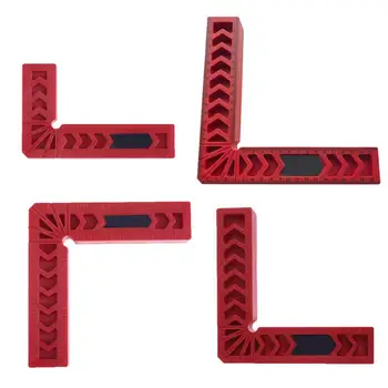 

90° L Shape Right Angle Ruler Carpentry Measuring Gauges Positioning Tool 3 Inch 4 Inch 6 Inch Precision Ground Woodworking Tool