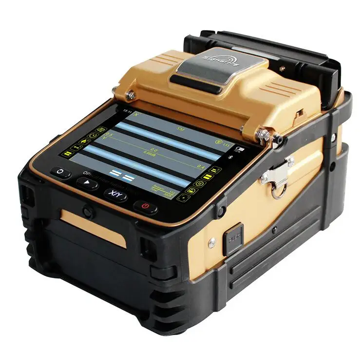 

Signalfire AI-8c Automatic FTTH Fiber welding splicing Machine 6 motors Optical Fiber Fusion Splicer AI-8