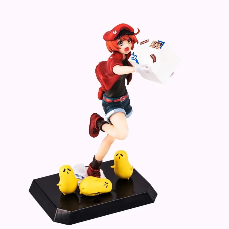 

Action Figure Anime Statue Shimizu Akane Working Cells Model Red Blood Cell Dolls Decoration Collection Figurine NO00