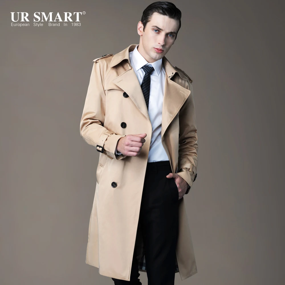 Special counters popular in Europe URSMART male camel coat ...
