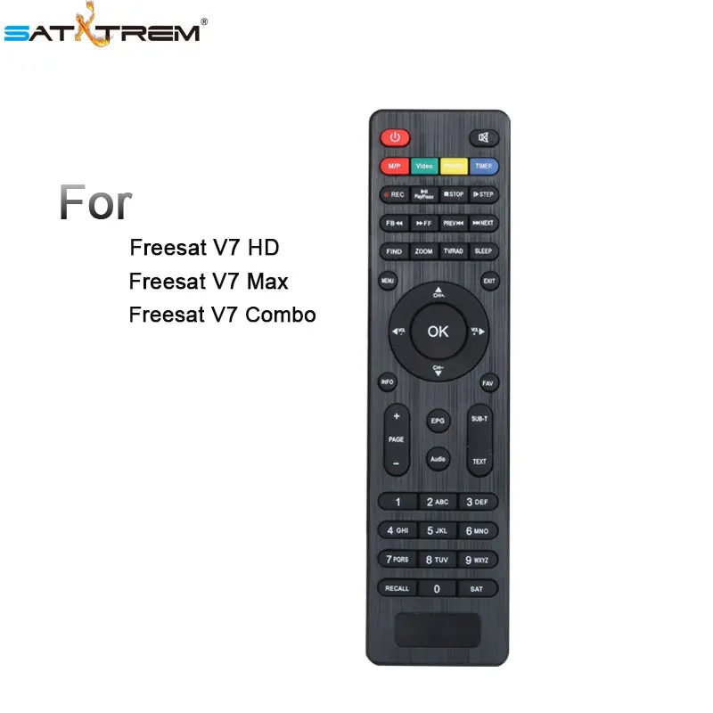 

For V7 HD,V7 Max,V7 Combo Remote control with smart tv satellite receiver remote control free shipping