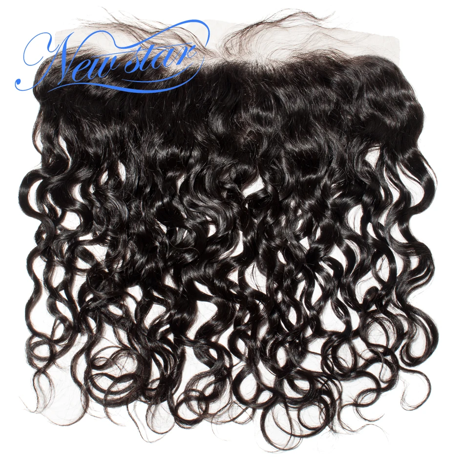 

New Star Hair Pre Plucked 13x4 Lace Frontals Free Part Closures Natural Wave Brazilian Virgin Human Hair Natural Hairline