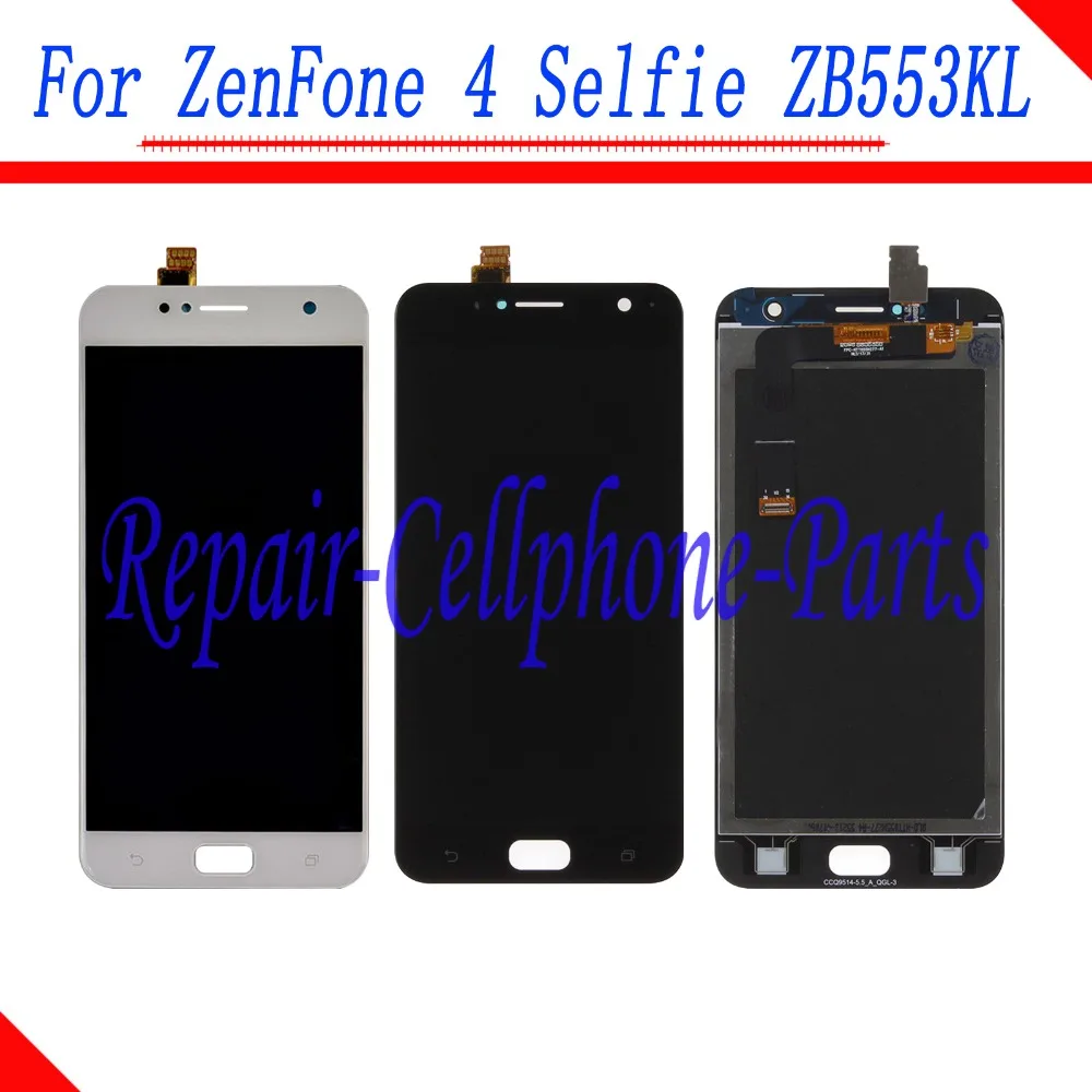 

New Full LCD display + Touch screen digitizer assembly Replacement parts For Asus ZenFone 4 Selfie ZB553KL X00LD X00LDA