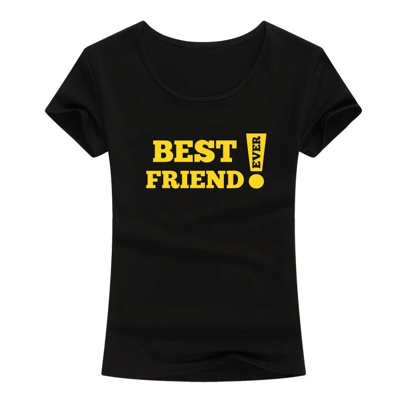 Buy Best Friends Letters Printed T Shirts Women Summer
