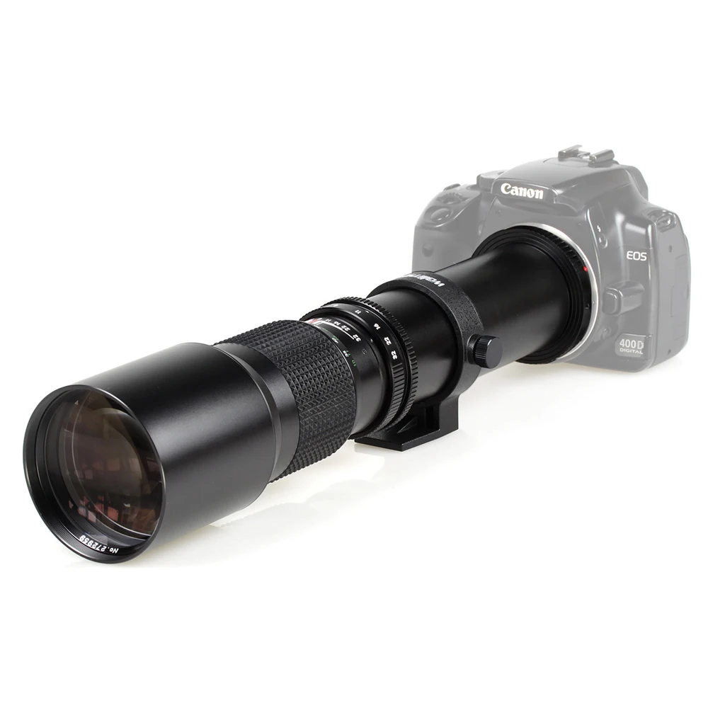 Trev’s 500mm f/8.0 Camera Telephoto Lens +T2 mount for Canon Nikon Sony