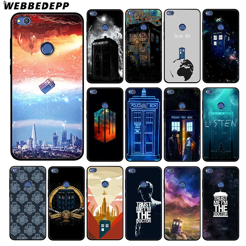 WEBBEDEPP Box Doctor Who Мягкий силиконовый чехол для Huawei Honor Mate 20 10 8X 8C 8 6A 7A 7X 7C Lite Pro TPU |