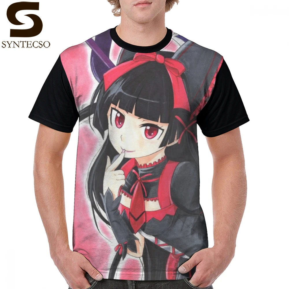Футболка Rory Mercury Fanart мужская с принтом тенниска оверсайз короткими рукавами