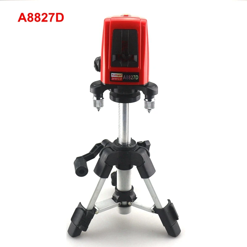 

ACUANGLE A8827D Laser Level Portable Leveling Tools 360 Self-leveling Cross Line Laser Levels with AT280 Tripod