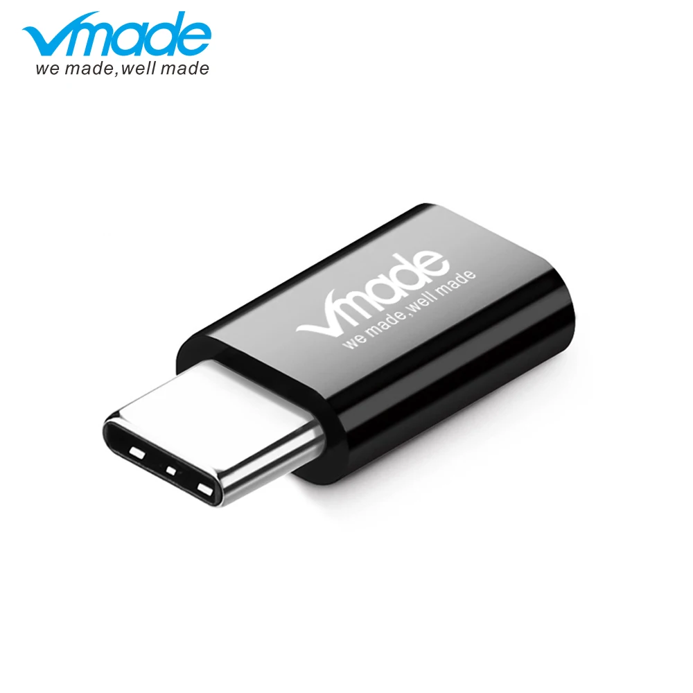 

Vmade Type-C USB-C to Micro USB Adapter For Xiaomi Huawei P20 Lite Honor 10 Mate 20 Pro One Plus 6T Oneplus 6 5 Type-C Converter
