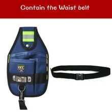 3 отделения, профессиональный инструмент электрика пояс сумка-чехол для работы w/Лента Пряжка Conveniet сумки для инструментов+ Пояс