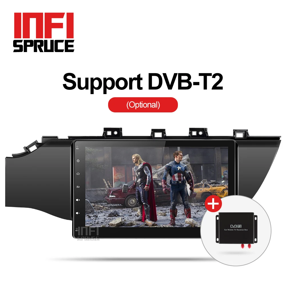 Clearance Android 8.1 Car DVD for Kia K2 RIO 2017 with radio gps navigation car stereo multimedia player octa core 32G 2 din 10.1 inch dvd 4