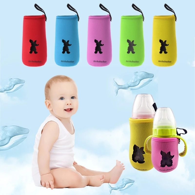 1 комплект сумка для детской бутылочки молоко теплоизоляция антиожога крышка Держатель сохраняет тепло хранения для ребенка