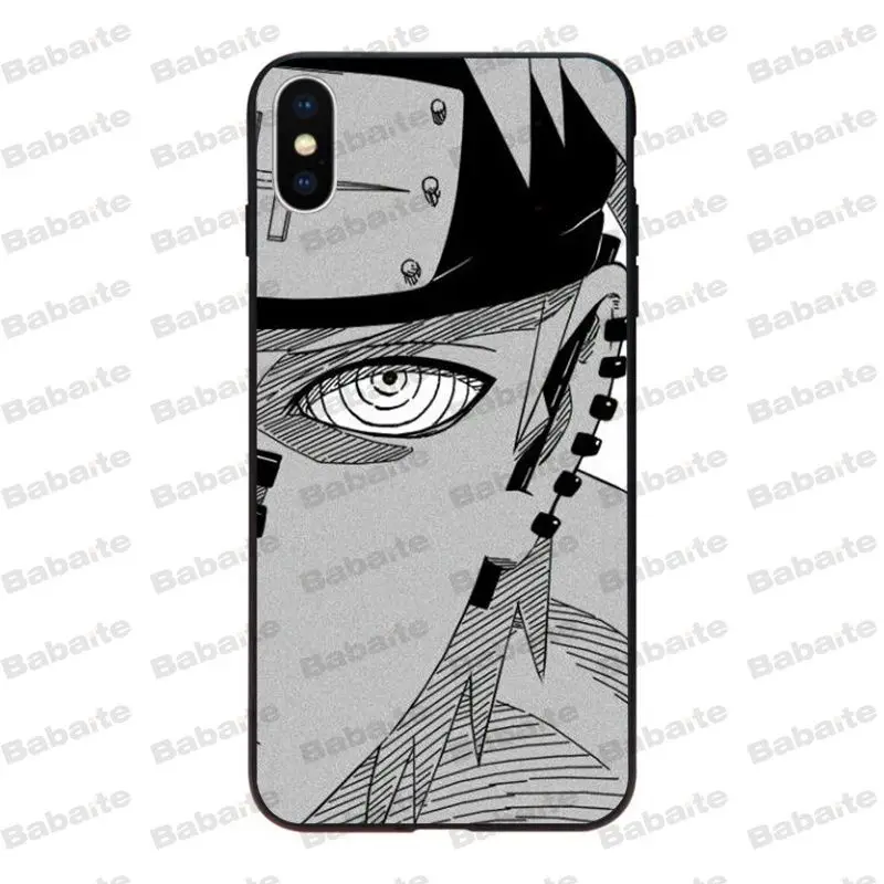 Babaite Naruto pain черный ТПУ мягкий резиновый чехол для телефона для iPhone 8 7 6 6S Plus X XS XR XSMax 5 5S SE 5C Coque11 11pro 11promax - Цвет: A4