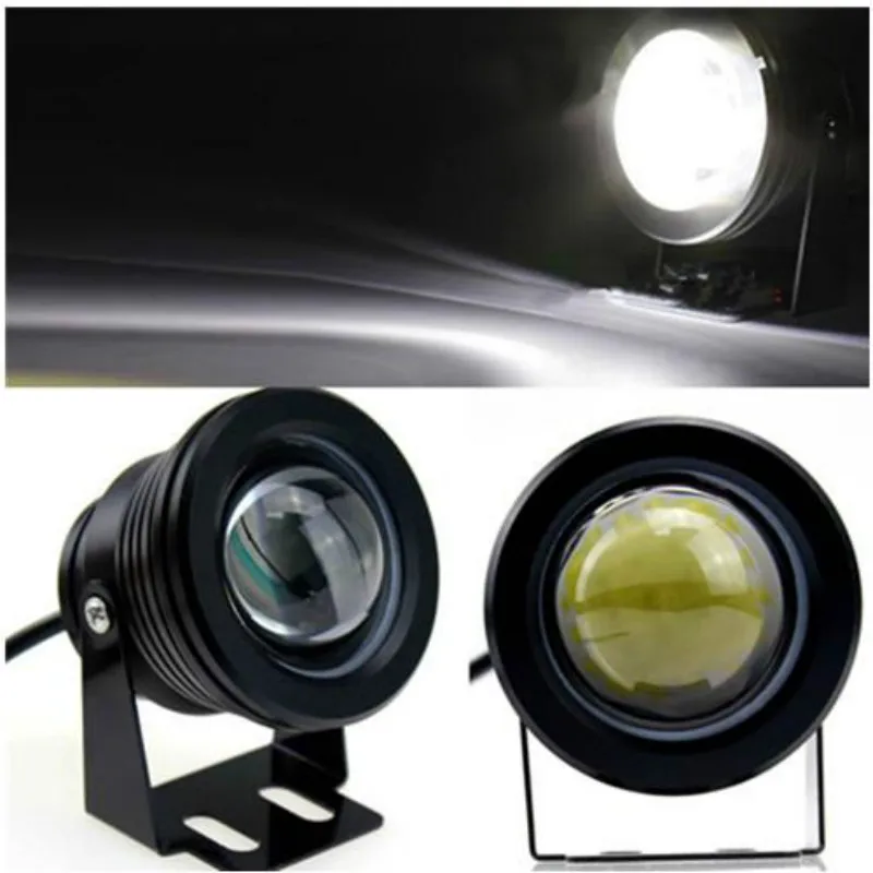 

JURUS 2Pcs Universal 10W Car LED COB Driving Foggy Light Work Lamp Headlight Daytime Running Lights Round Motorcycle Truck Car
