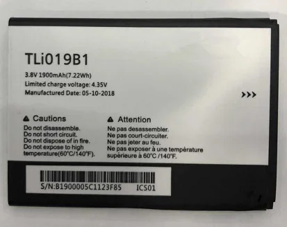 3 8 V 1900 мА/ч TLi019B1/TLi019B2 для Alcatel one touch OT991 991D 992D 916D 6010 Батарея | Мобильные телефоны и