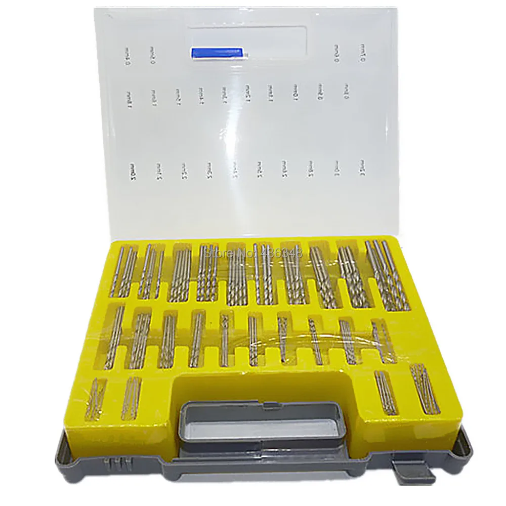 150 Piece PC Precision Drill Set Sizes 0.4-3.2mm Miniature Micro Mini Bits