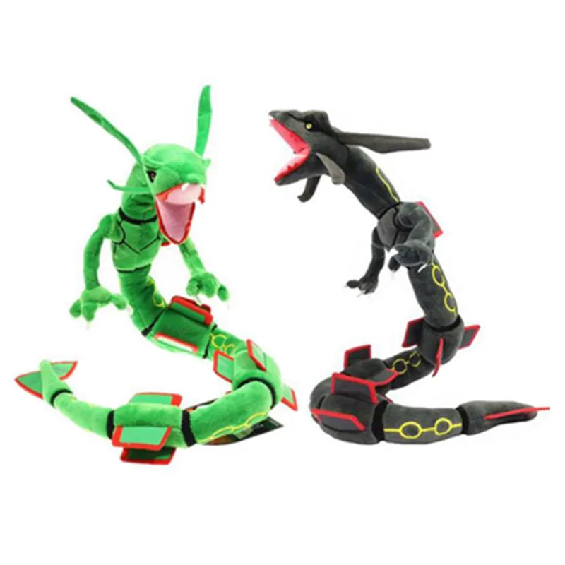 2 стиля 80 см новые игрушки Rayquaza Мягкие плюшевые куклы аниме коллекционные