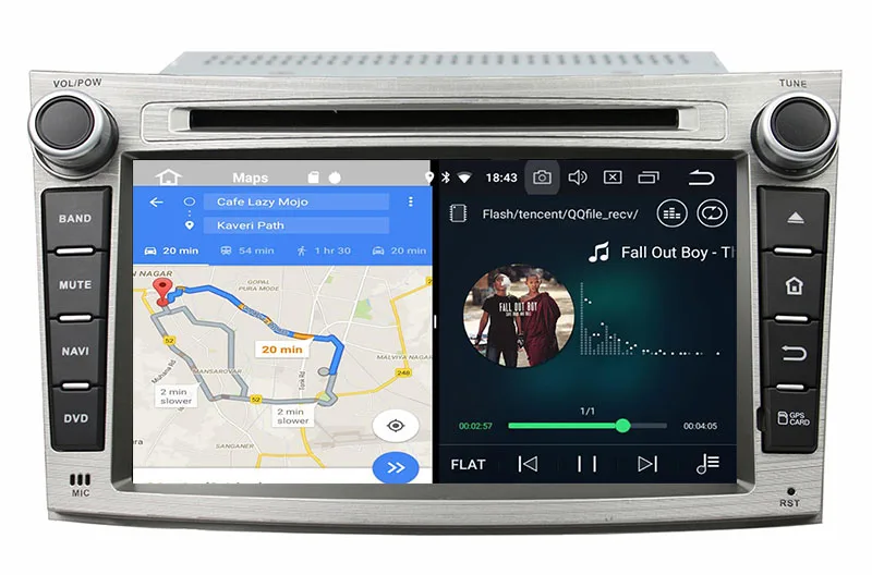 subaru lagacy outback android 8.0 gps radio navi 3