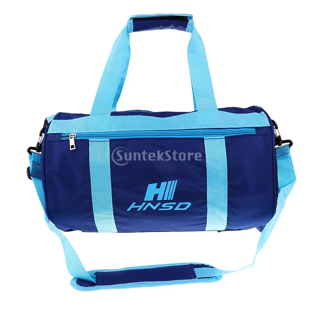 Waterproof Swimming Swim Pool Bag Dry and Wet Seperation Gym Fitness Sports Adjustable Shoulder Strap Zipper Tote Handbag