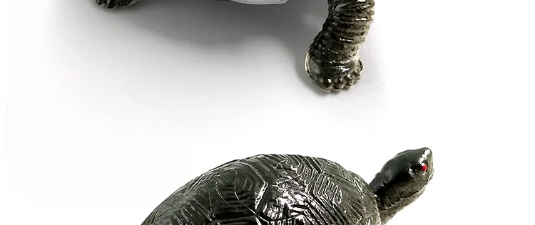 Kawaii Мини имитация черепаха Краб статуэтки, миниатюры сад Фея Террариум с мхом Diy домашний декор бонсай ремесло ПВХ животные модель