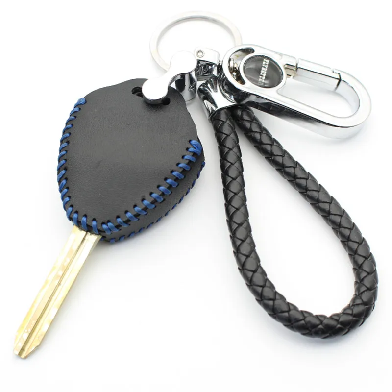 Чехол FLYBETTER из натуральной кожи для Toyota Prado/Mark/Corolla/Camry/Reiz/Crown Car Styling (B) L2036|key case for