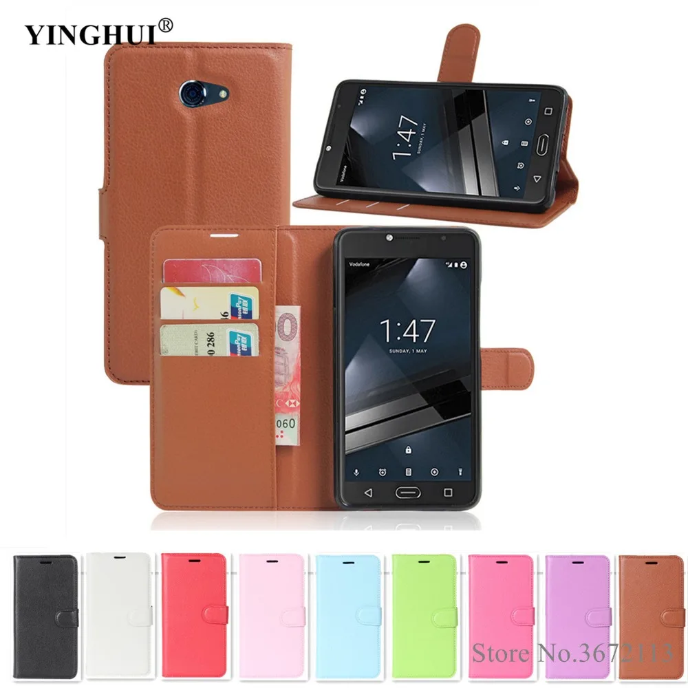 

For Vodafone Smart Ultra 7 Case Wallet Style Stand PU Leather Phone Cases for Vodafone Smart Ultra7 Bag Funda Coque Card Holder