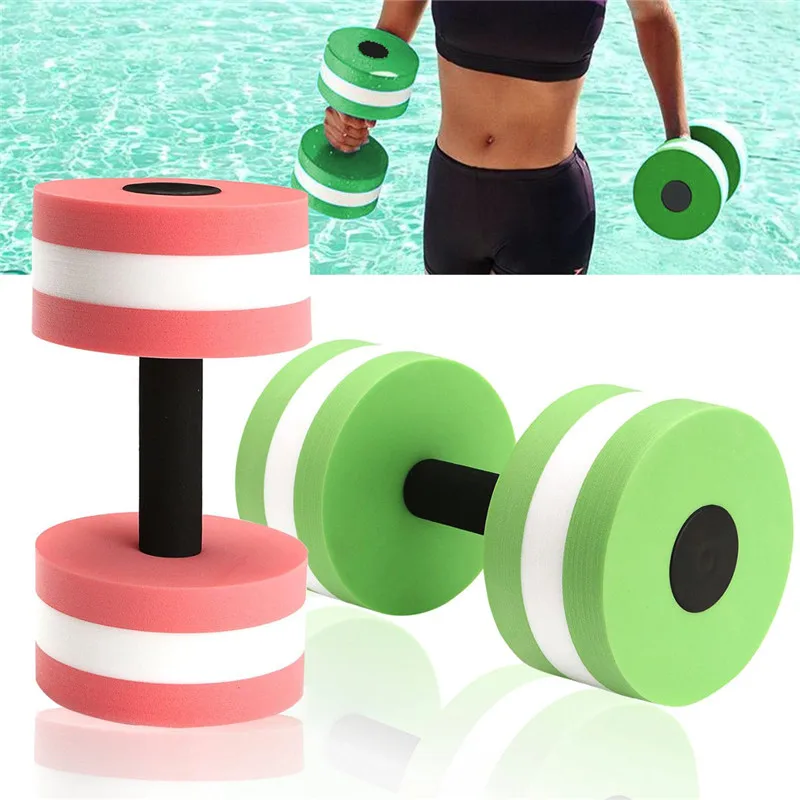 Newest Sport Water Weight Aerobics EVA Dumbbell Meduim Aquatic Barbell