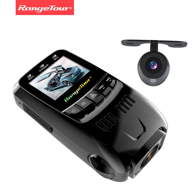 

Range Tour B40D Dual Lens Mini Car DVR Camera Dashboard Dashcam Full HD 1080P 170 Degree Car Black Box with Rear View Dash Cam