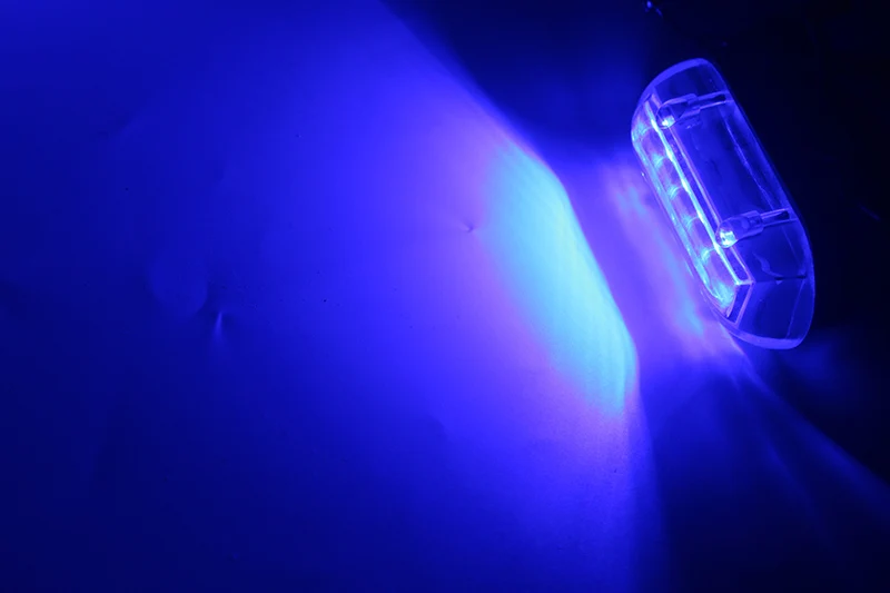 12 V морской яхты Лодка светодиодный подводный свет транца освещение белый/синий/зеленый Водонепроницаемый морской лодка аксессуары - Цвет: Blue