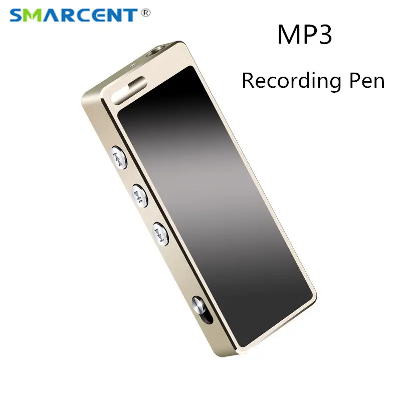 

16GB/8GB Lossless HiFi HD MP3 Player Digital Voice Recorder Audio Recording Pen 4GB Ultra Clear Dictaphone MP3 Player Recorder