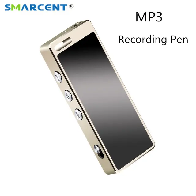 Best Price 16GB/8GB Lossless HiFi HD MP3 Player Digital Voice Recorder Audio Recording Pen 4GB Ultra Clear Dictaphone MP3 Player Recorder