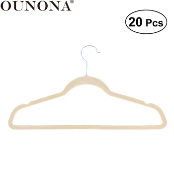 

OUNONA 20pcs Non-Slip Clothes Hangers Outdoor Clothes Drying Rack Heavy Duty Clothing Storage Racks for Kids Clothing Closet