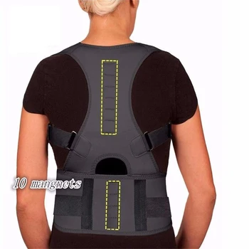 

ALL FIT IN Correcting Kyphosis Health Care Support Belt Magnetic Posture Corrector Brace Shoulder Back Support Corset