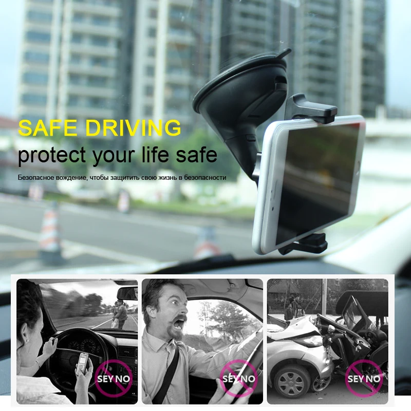 ESVNE Универсальный лобового стекла автомобильный держатель телефона для iphone 8 6 7 x GPS автомобильный держатель для телефона в машину подставка для телефона