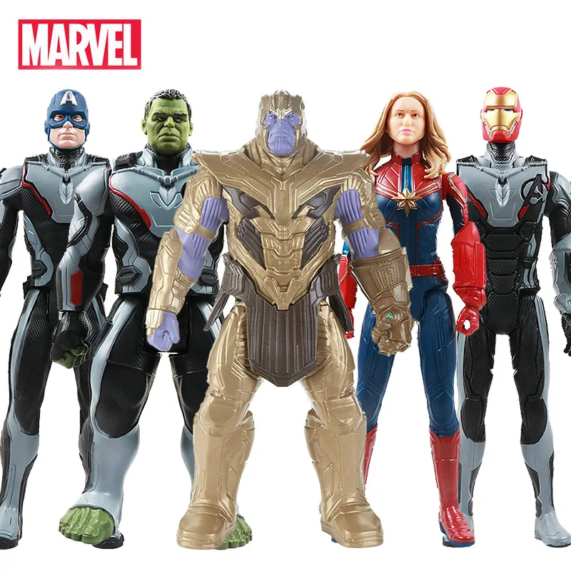 Avengers 4 Endgame Thanos Iron Man Captain America Black Panther action figure