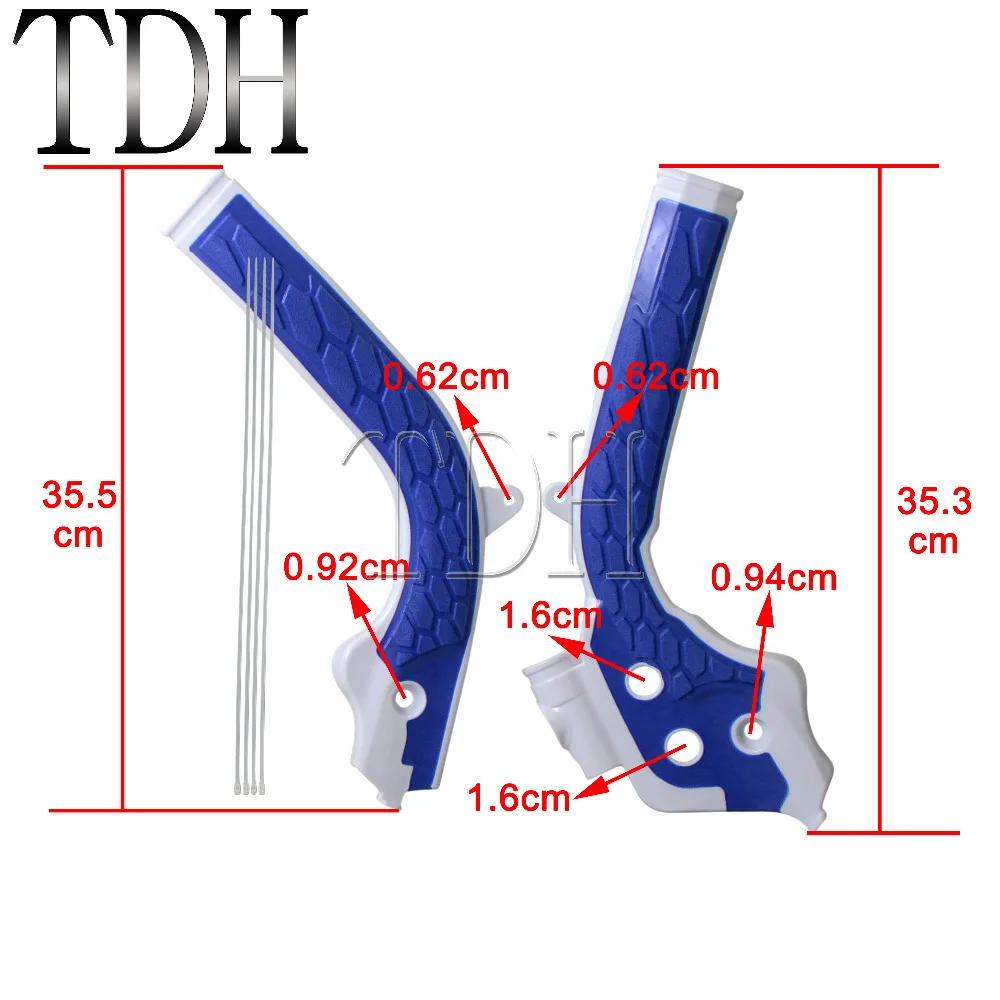 Защитная крышка для мотоциклетной рамы TE FE FC TC SXF EXC F 125 150 250 300 350 450 MX Enduro