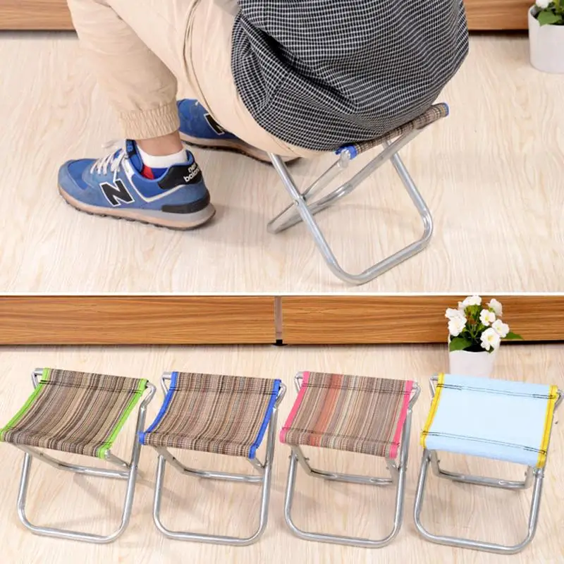 

2018 Portable Mini Foldable Bench Stool For Fishing Traveling Necessity Color Randomly