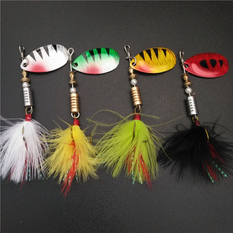 

1 PCS 9cm Spinner Baits Sequin Spoon Metal wobble Fishing Lures CrankBait Bass wobbler Tackle Hook for perch striped Catfish
