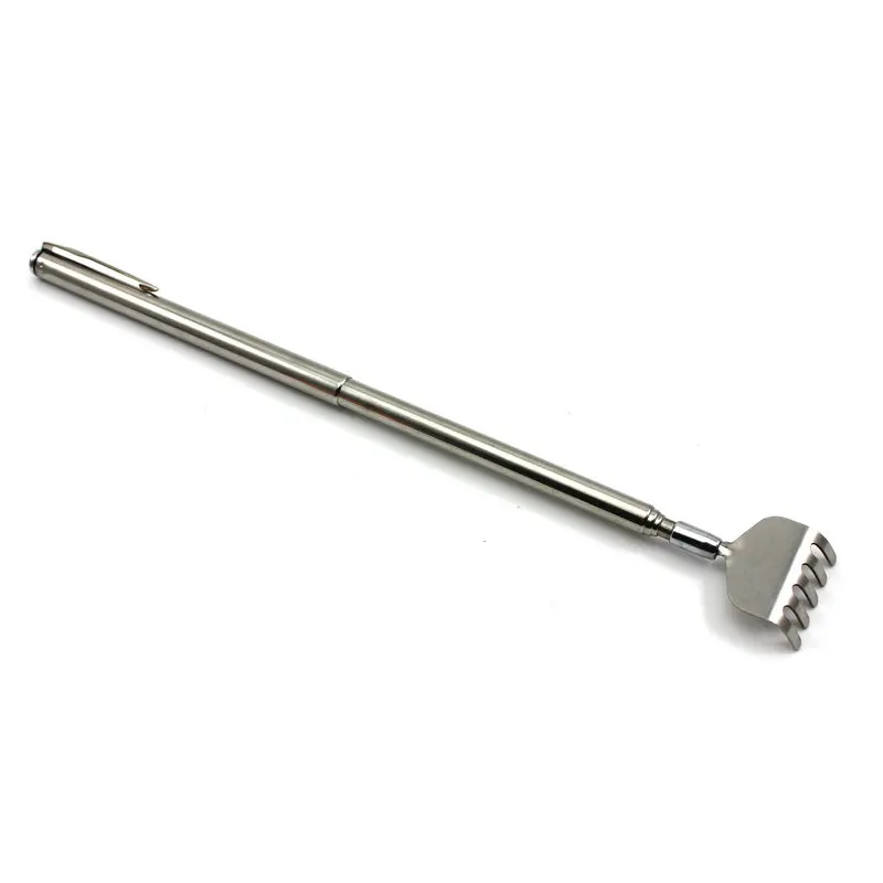 

Useful Telescopic Portable Extendable Metal Back Scratcher Massager Handle Tool