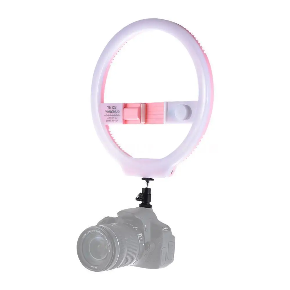 YONGNUO Selfie Ring Light YN128 для iphone с регулируемой яркостью 128 шт двухцветный 3200 5500K видео
