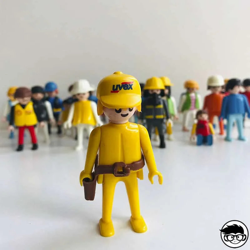 Playmobil винтажная фигурка Uvex 1974 свободная