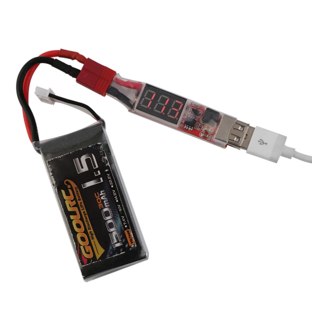 Зарядное устройство для литиевых аккумуляторов 2S 6S переходник T Plug XT60 с