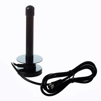 

Wholesale5pcs*Black 25 DBI DVB-T TV HDTV Digital Antenna with Male Connector