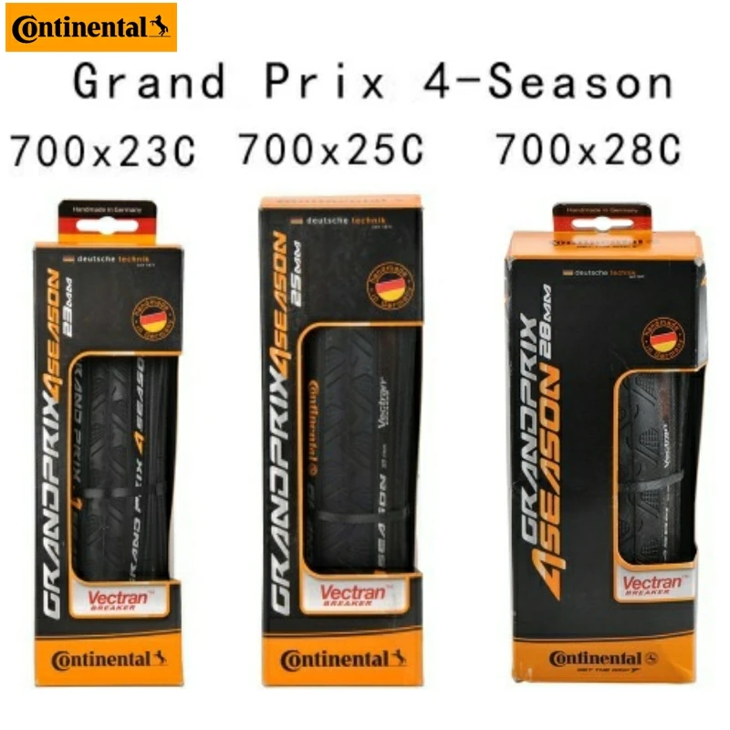Continental Grand Prix 4 всесезонная Складная шина 700x23c 700 * 25C 28C для дорожного велосипеда